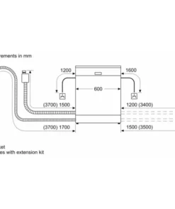 Máy rửa chén Bosch SMS4HMC25M Series 4
