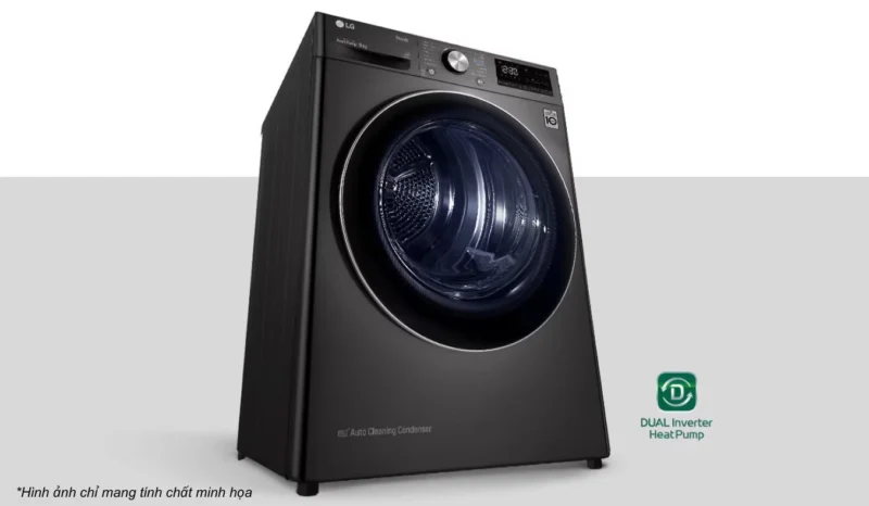 MÁY SẤY QUẦN ÁO LG INVERTER 10.5 KG DVHP50M - 45 MÁY SẤY QUẦN ÁO LG INVERTER 10.5 KG DVHP50M