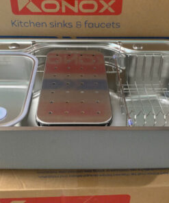 Chậu rửa bát chống xước Workstation Sink Dekor 8048SU