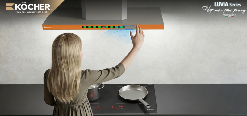 MÁY HÚT MÙI LUVIA PREMIUM | 70CM