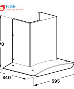 MÁY HÚT MÙI KÍNH CONG BOSCH DWA68IJ60I SERI 4 60CM