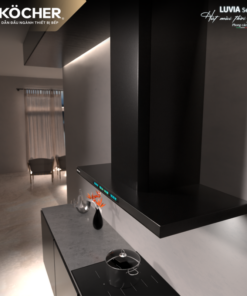 MÁY HÚT MÙI LUVIA BLACK MATTE | 70CM - 41