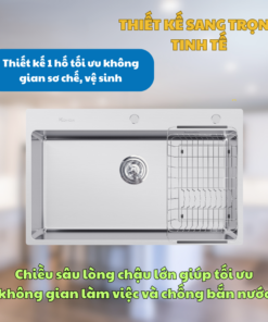 CHẬU RỬA BÁT KONOX TURKEY SINK STELO 790 - 13