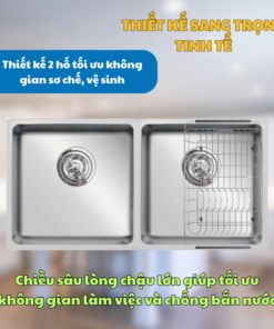 CHẬU RỬA BÁT KONOX TURKEY SINK VIGO 860 - 15