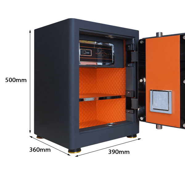 KÉT SẮT LIBERTY LB50S NỈ XÁM