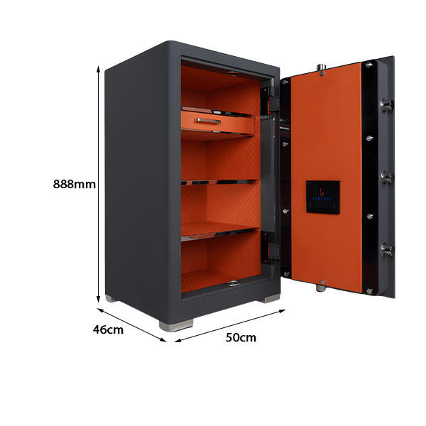 KÉT SẮT LIBERTY LB88PRO NỈ XÁM 