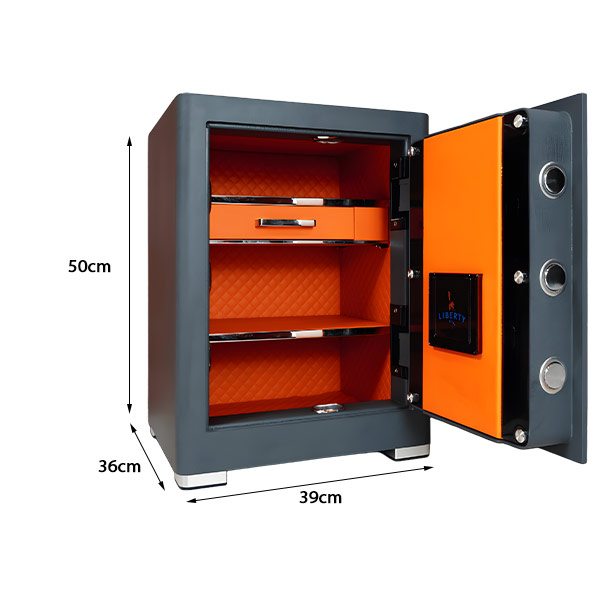 KÉT SẮT LIBERTY LB50PRO NỈ XÁM