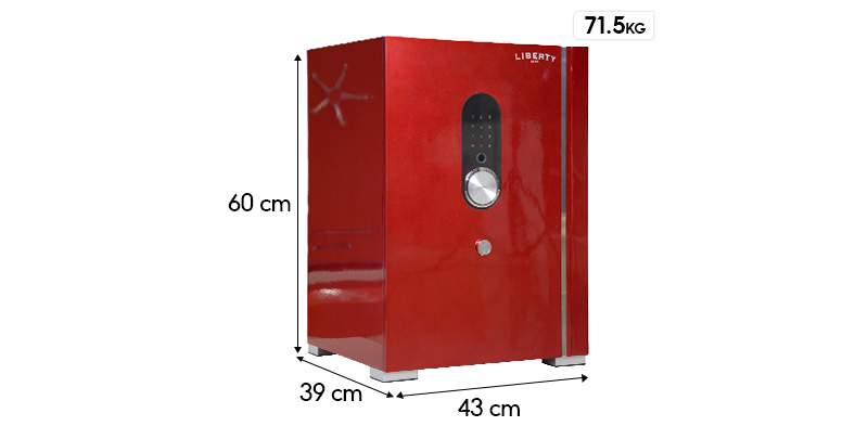 KÉT SẮT LIBERTY LB60 S10 PRO ĐỎ RUBY