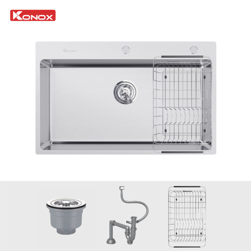 CHẬU RỬA BÁT KONOX TURKEY SINK STELO 790