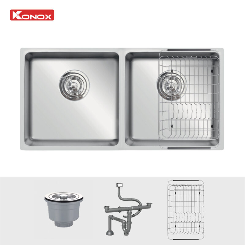 CHẬU RỬA BÁT KONOX TURKEY SINK VIGO 860