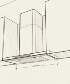 MÁY HÚT MÙI LUVIA BLACK MATTE | 90CM - 35