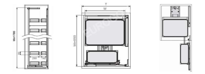 TỦ KHO HỘP CÁNH MỞ EUROGOLD EMA10645