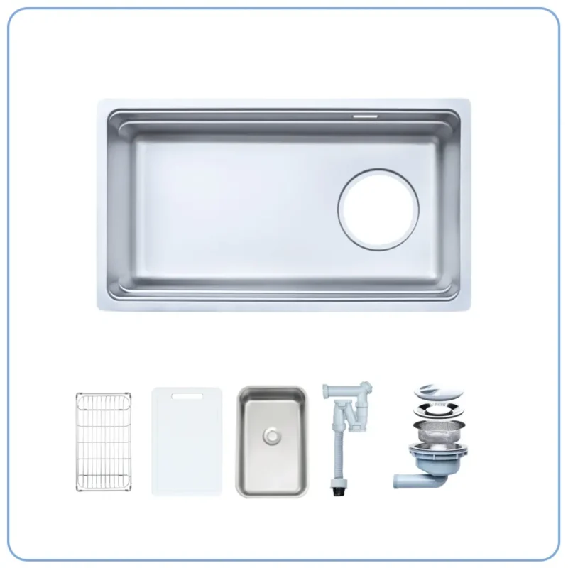 CHẬU RỬA BÁT 1 HỐ NOBINOX ARVO V676 - 6 CHẬU RỬA BÁT 1 HỐ NOBINOX ARVO V676