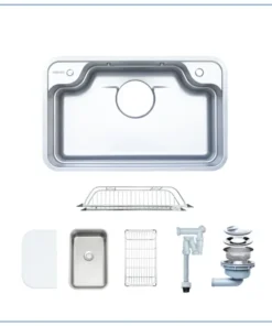 CHẬU RỬA BÁT 1 HỐ NOBINOX ARVO B275