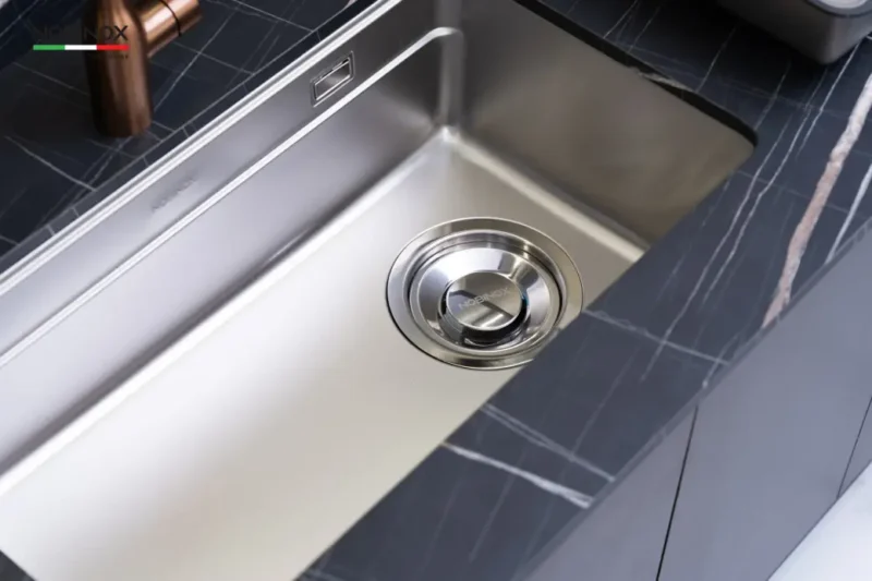 CHẬU RỬA BÁT 1 HỐ NOBINOX ARVO V676 - 5 CHẬU RỬA BÁT 1 HỐ NOBINOX ARVO V676