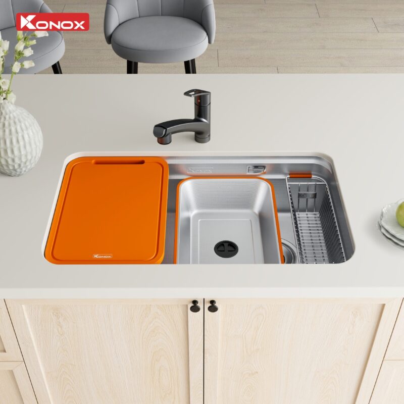 CHẬU RỬA BÁT KONOX TARI SMART 8047